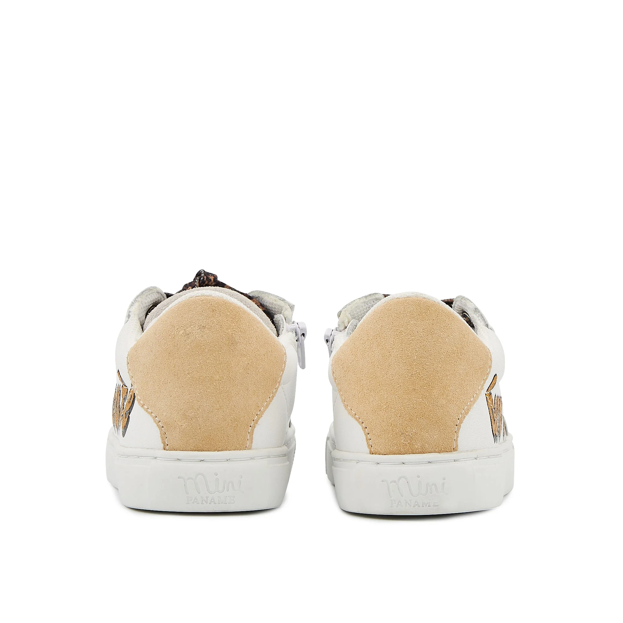 MINI SIMONE BORN TO BE CUTE - Sneakers en cuir | Blanc