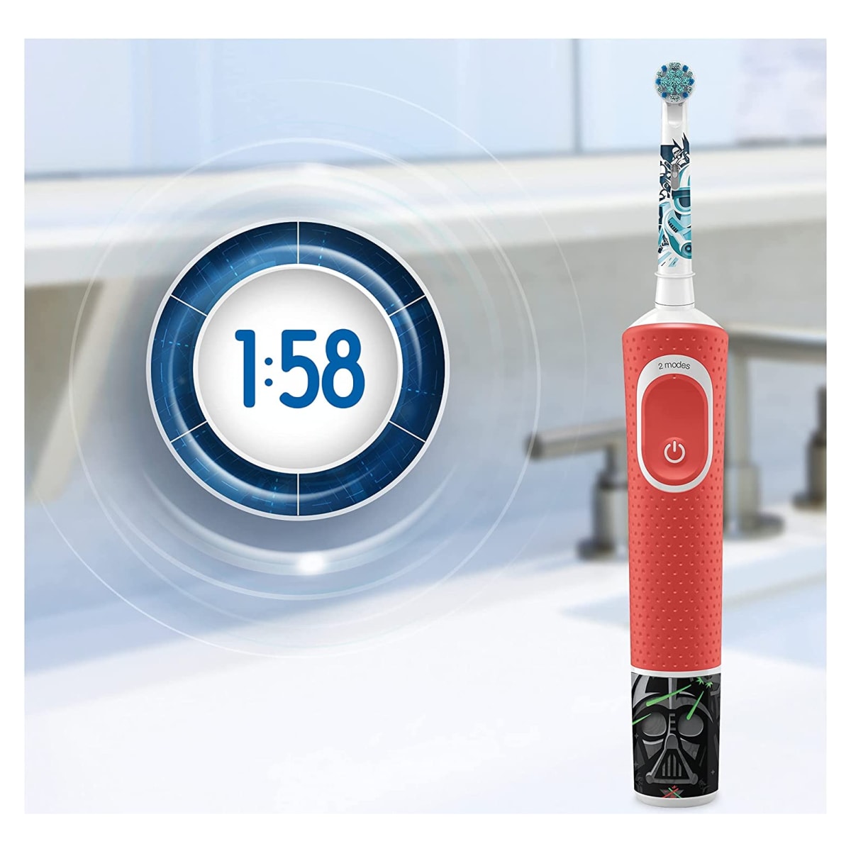 Oral-B Kids Starter Pack Star Wars elektrische Kinderzahnbürste