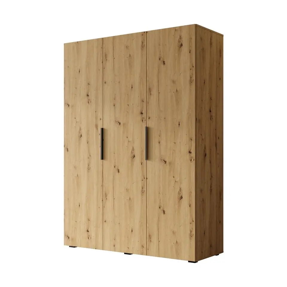 Meubella - Kledingkast Marquesa - Eiken - 150 cm