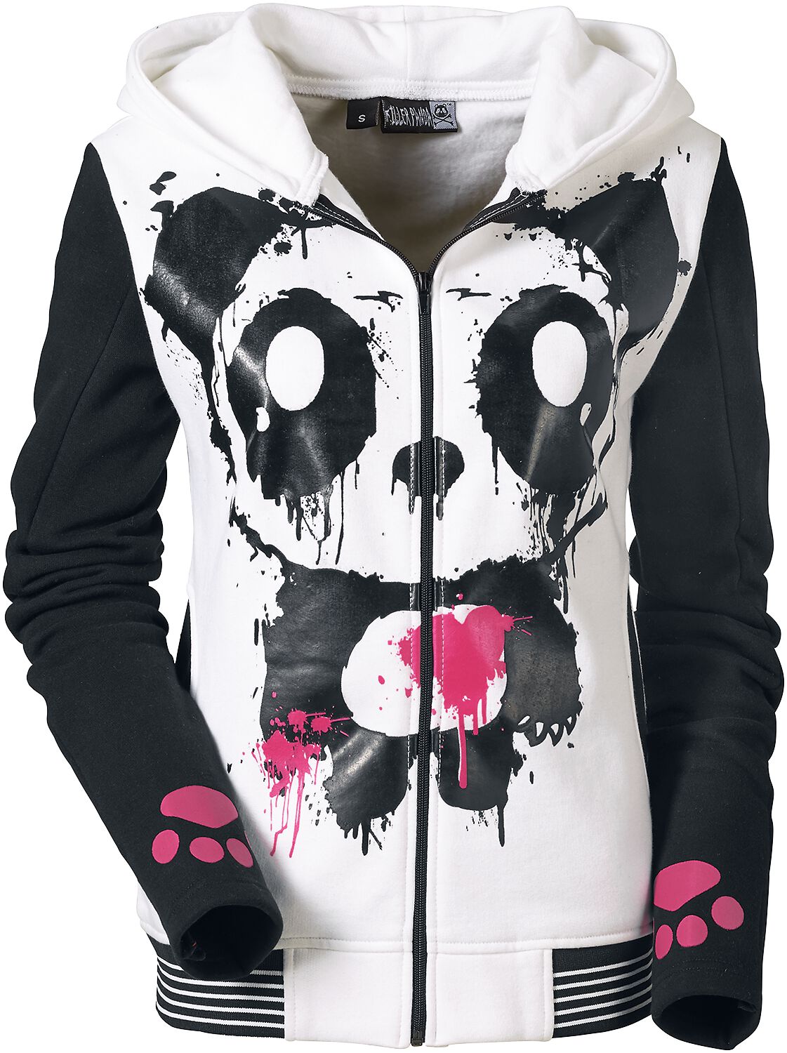 Sweat À Capuche Mase | Killer Panda Sweat-shirt zippé à capuche