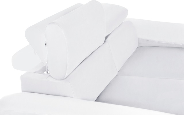 COTTA Polstergarnitur »Komaris, B: 177 bzw. 100 cm« Set,  Set: 2er-Sofa & Hocker, mit Kopfteilverstellung