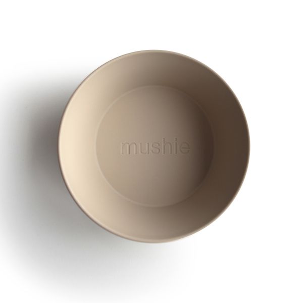 Mushie Kom Rond Vanila (2 stuks)