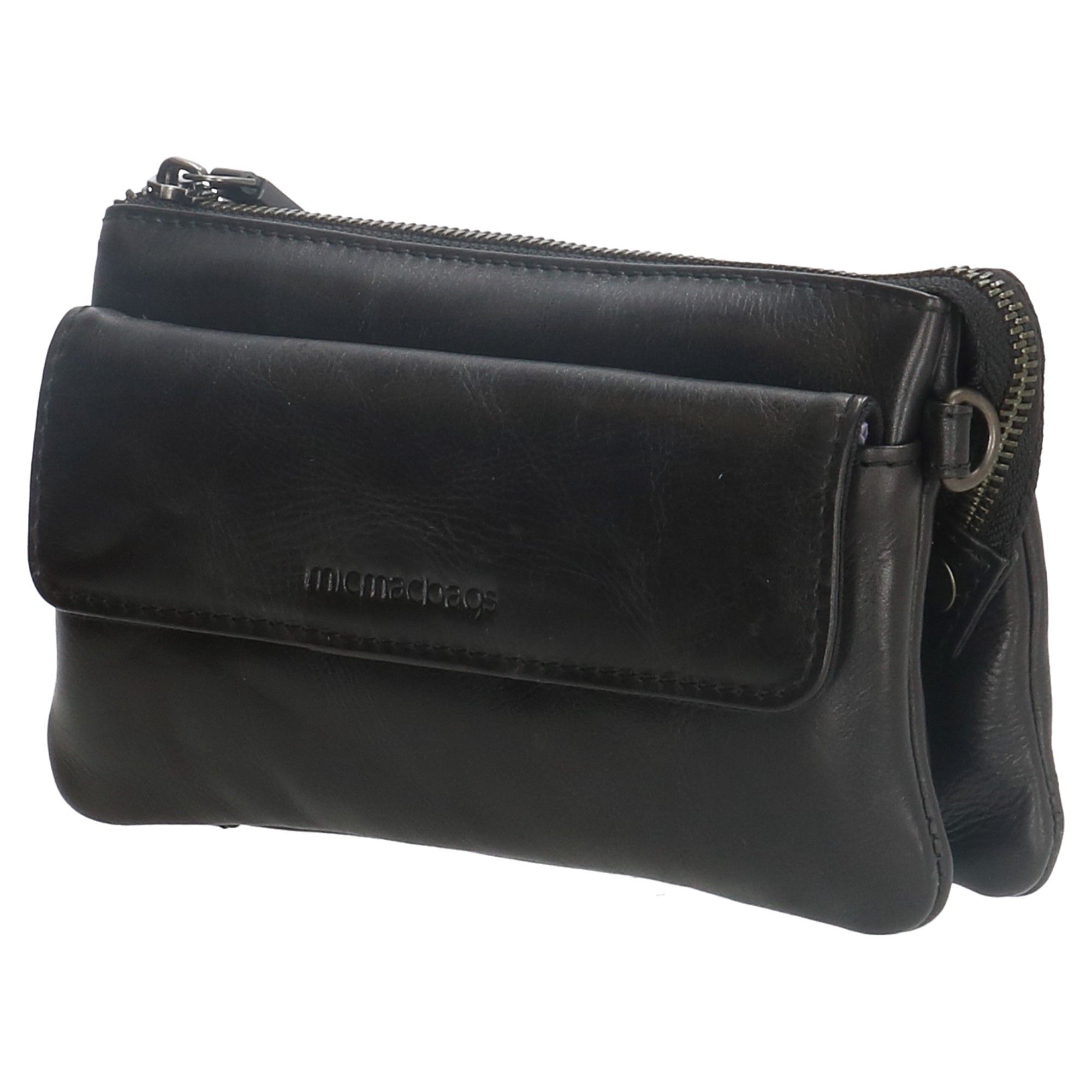 Micmacbags Porto Schoudertas S Zwart