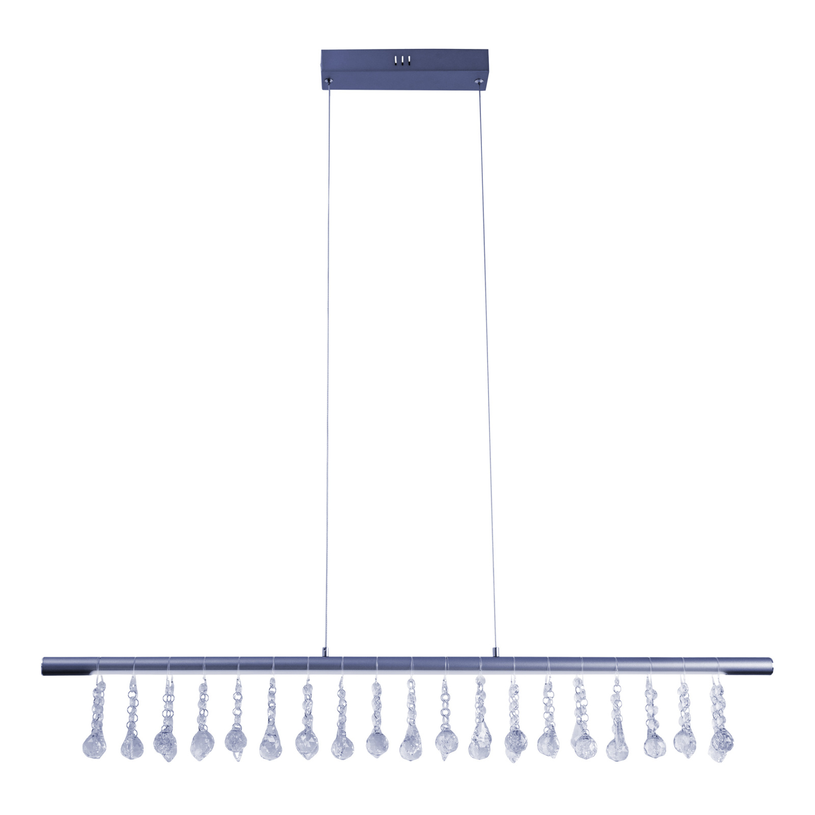 LED-Pendelleuchte NOBILIS - grau - 100 cm - dimmbar