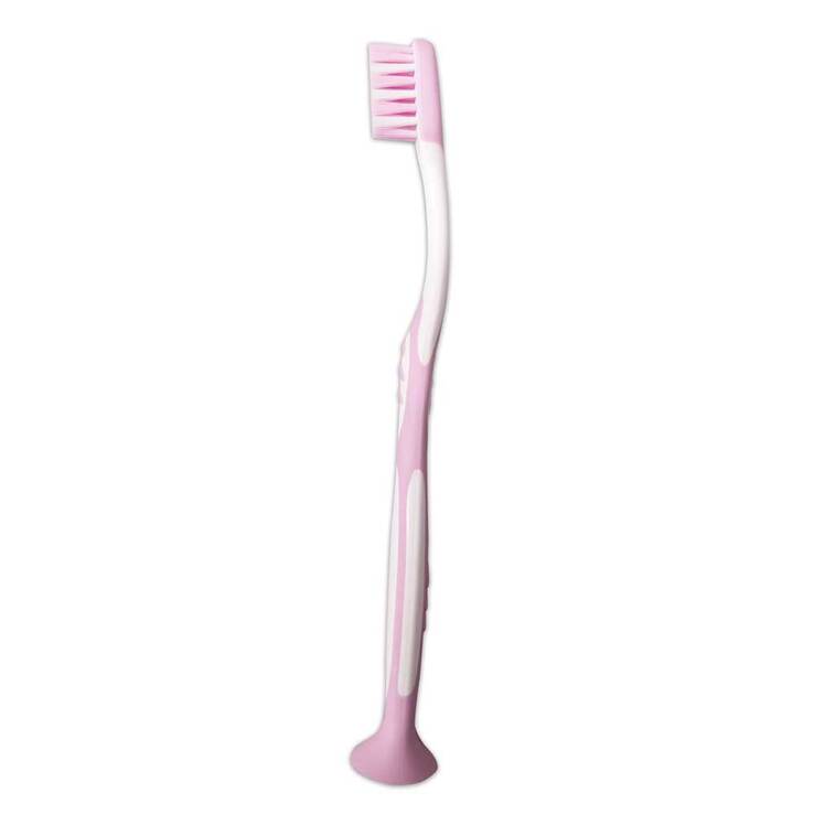 Miradent Carebrush Junior Zahnbürste 6 - 12 J.pink, 1 St