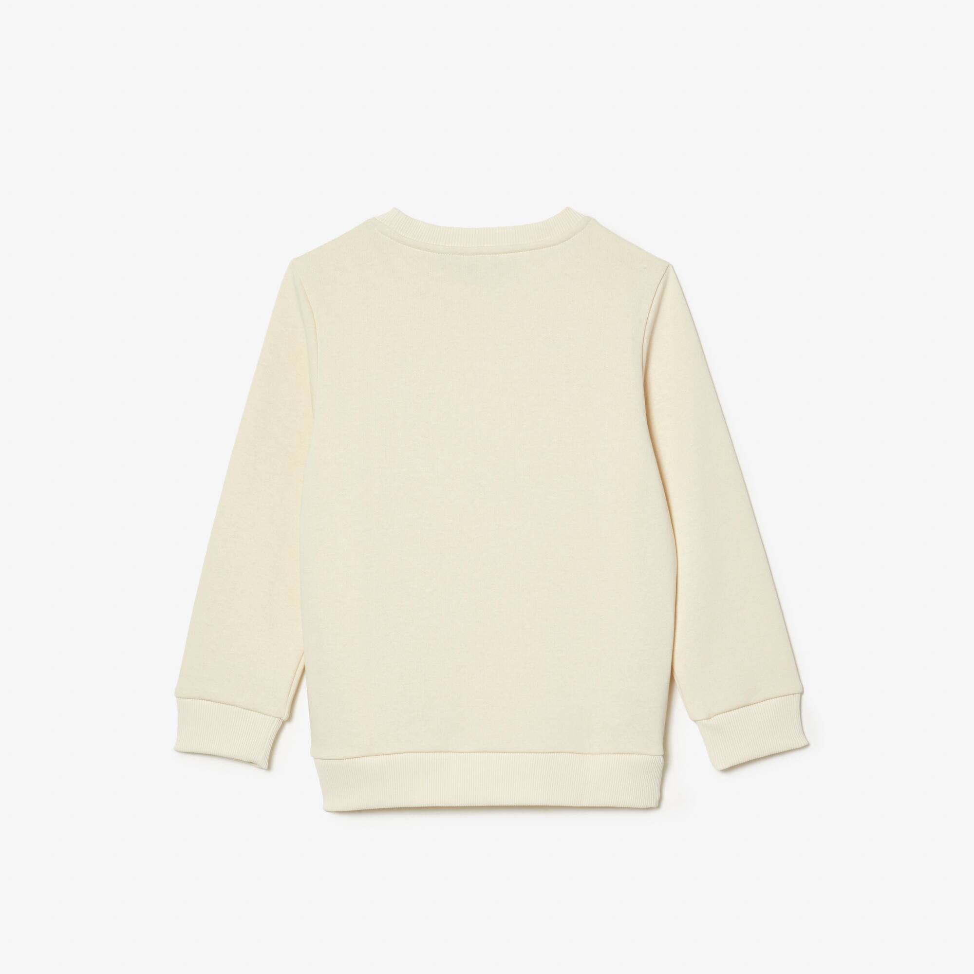 Sweatshirt mit Kontrast-Signatur-Aufdruck