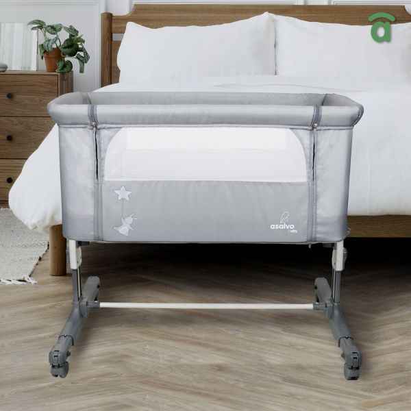 Asalvo Co-sleeper Calm Grey