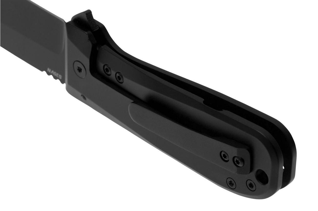 WESN Allman Blacked Out SN04-5, CPM S35VN, Titanium, zakmes