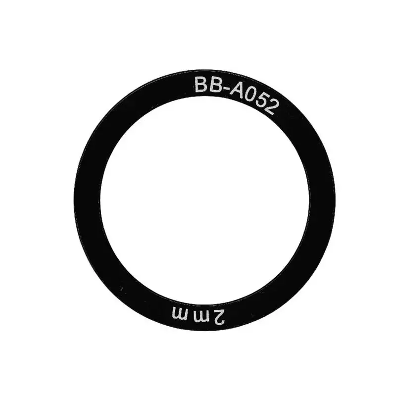 ELVEDES 6x Spacer aluminium de boitier de pédalier 38x30x2mm