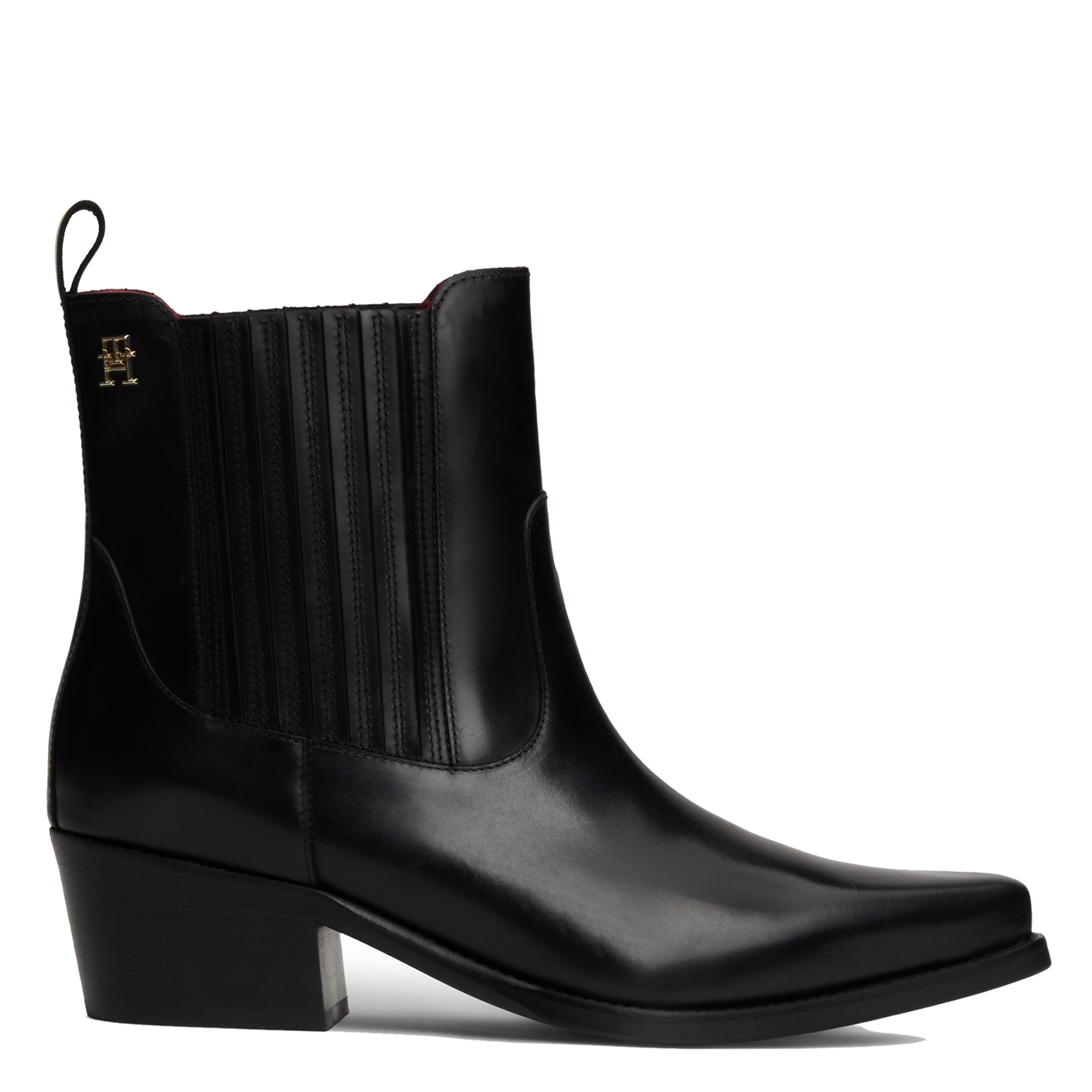 Bottines en cuir | Noir