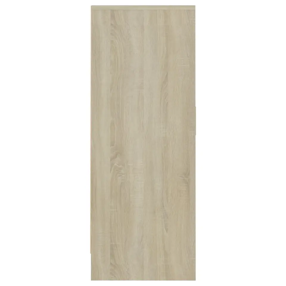 vidaXL - Schoenenkast - Bruin - Bewerkt hout - 60 x 35 x 92 cm