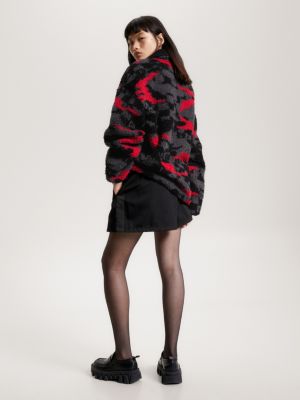 Fleece polar com zíper até o peito