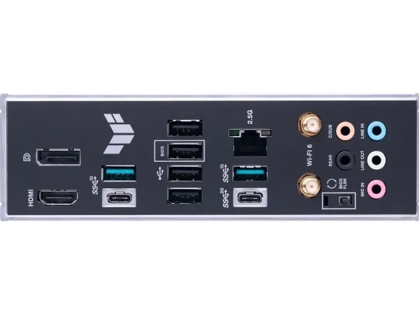 ASUS TUF Gaming B650-Plus WiFi - Bundkort - ATX - Socket AM5 - AMD B650 Chipset - USB-C 3.2 Gen 2x2, USB 3.1 Gen 2, USB 3.2 Gen 2, USB-C 3.2 Gen2, USB-C 3.2 Gen 1 - 2.5 Gigabit LAN, Wi-Fi 6, Bluetooth - onboard grafik (CPU påkrævet) - HD Audio (8-kan