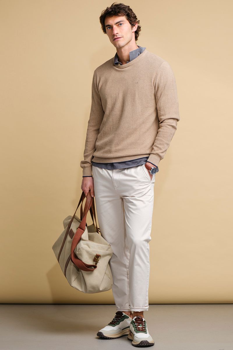 CAMISOLA DECOTE REDONDO COM ESTRUTURA