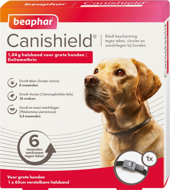 Beaphar Canishield vlooienband hond groot