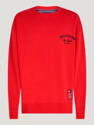 Suéter Prep Crew Neck Archive Fit