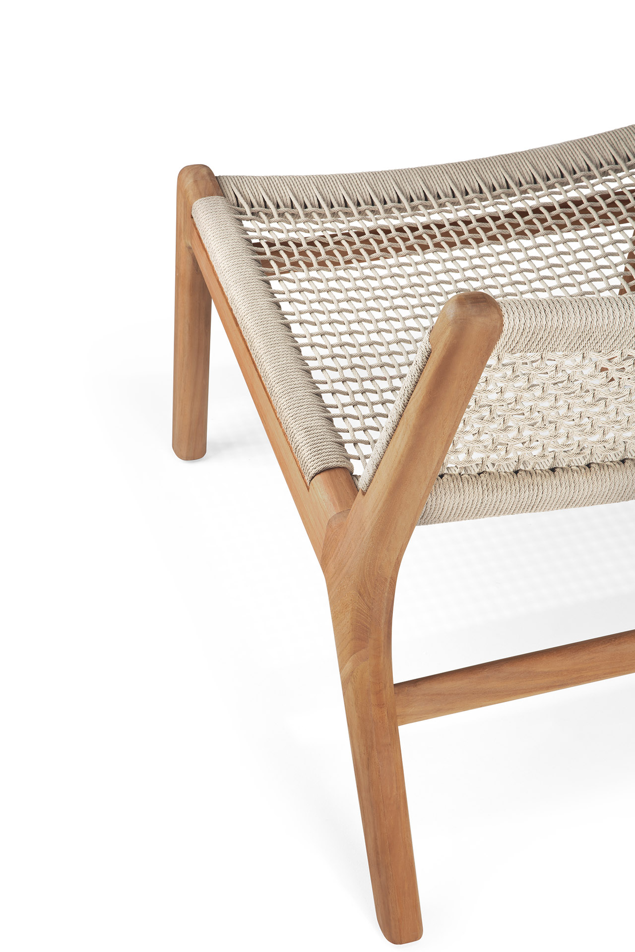 Ethnicraft - Outdoor - Jack Woven tuin loungestoel