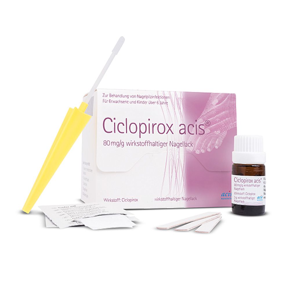 Ciclopirox acis® 80 mg/g
