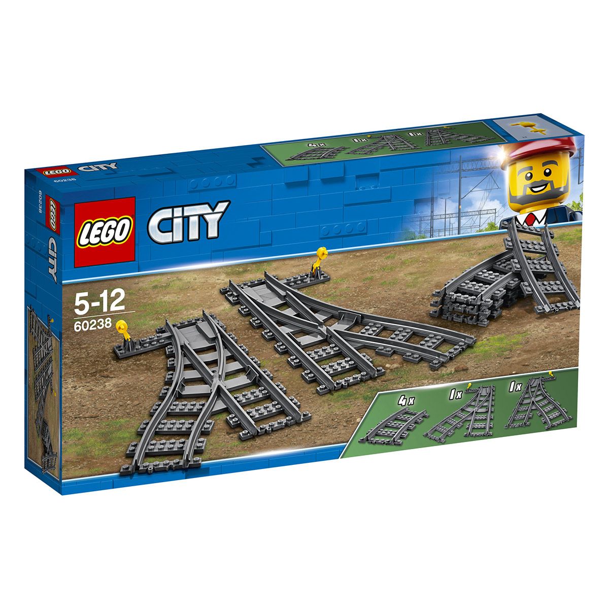 Les aiguillages LEGO City 60238