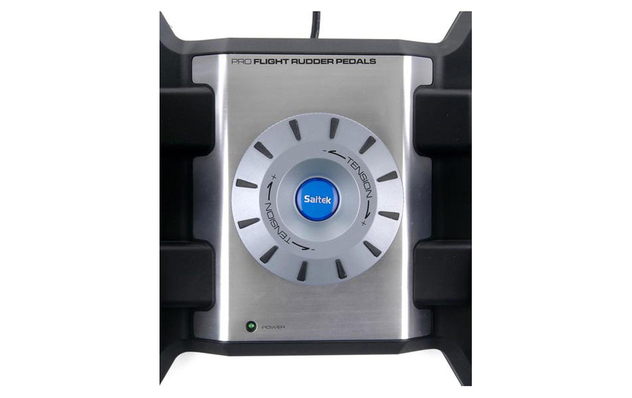 Pedalset G Saitek Flight Rudder Pedals<br>Flugsimulations-Pedale