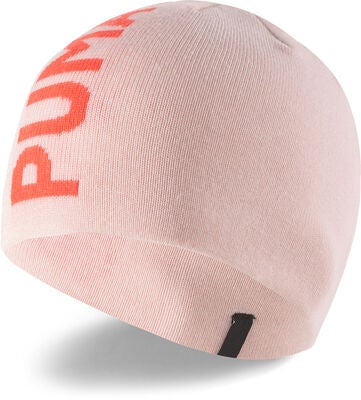 Puma Ess Classic Cuffless Beanie, Lotus-Sunblaze
