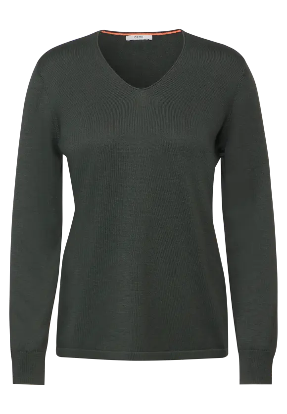 Basic Pullover - strong khaki