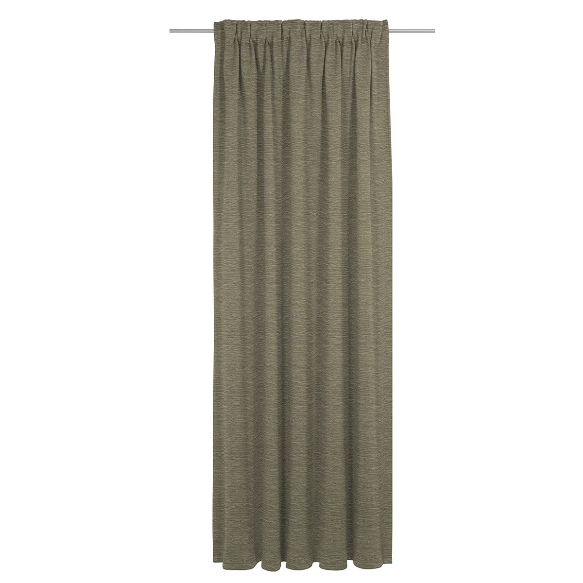Thermochenille-Vorhang - khaki - 135x245 cm