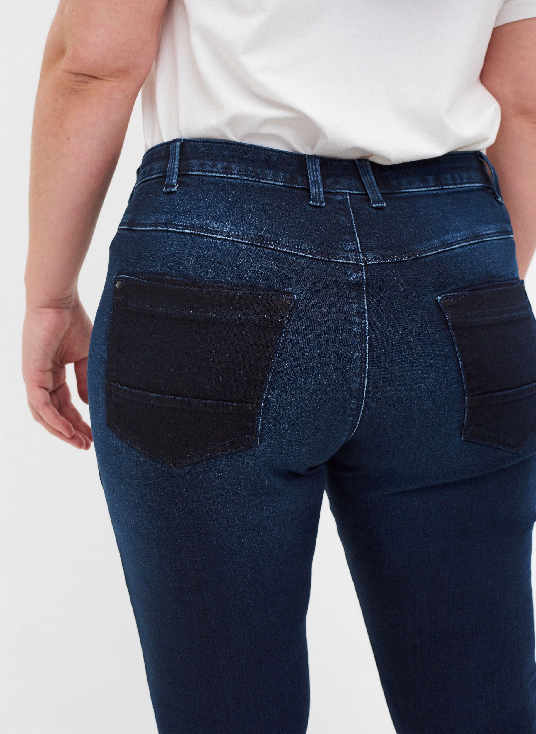 Super slim Amy jeans med høj talje