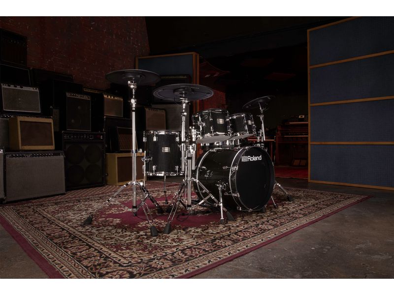 Roland E-Drum VAD507 Digitales Schlagzeug in akustischem Design