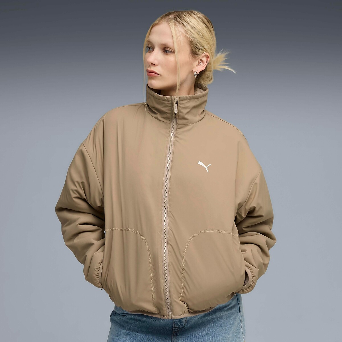 Jaqueta de lã reversível PUMA
