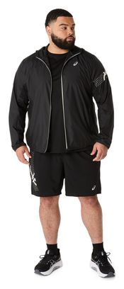 Veste coupe-vent Asics Icon Noir Homme