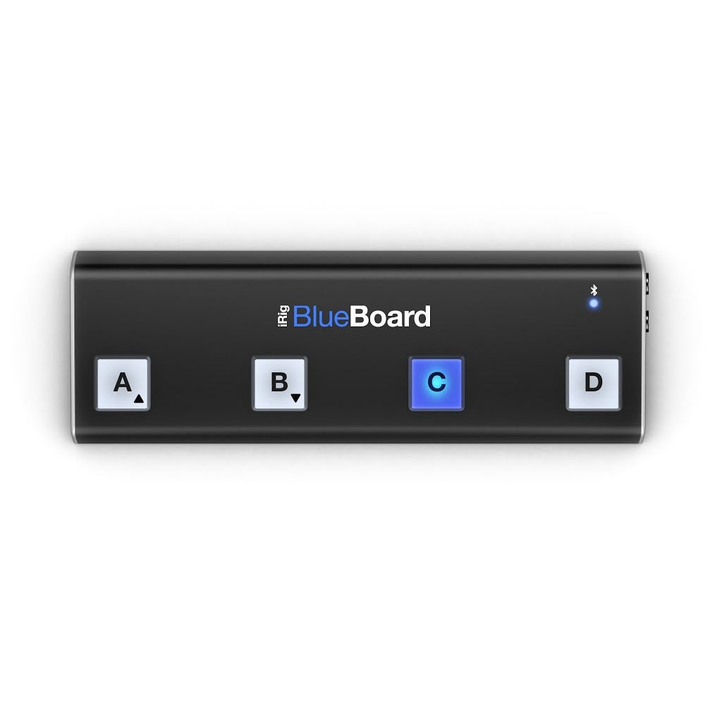 IK Multimedia iRig Blueboard coreMIDI pedalboard
