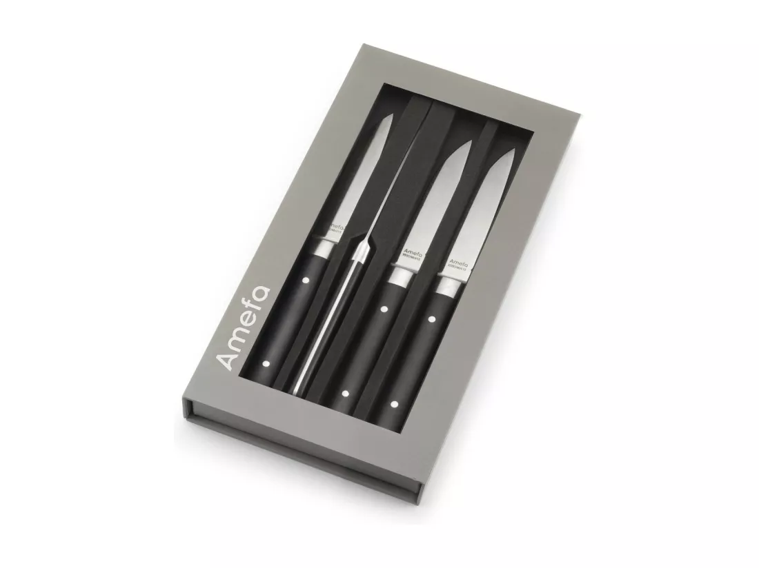 Fusion Noir - Coffret 4 couteaux steak