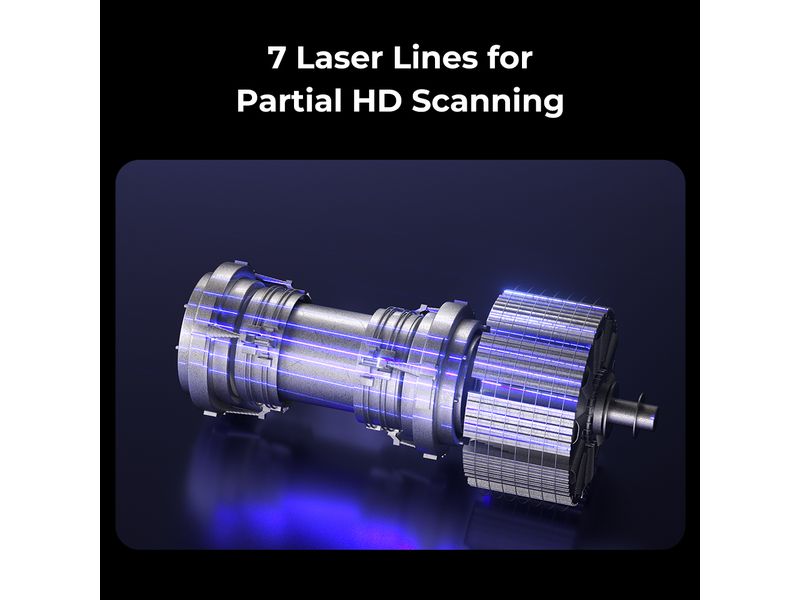 Creality 3D-Scanner Raptor Pro 60-fps-Laserscanner