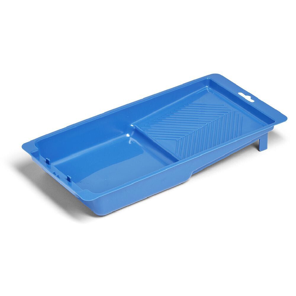 Bac à peinture plastique bleu
