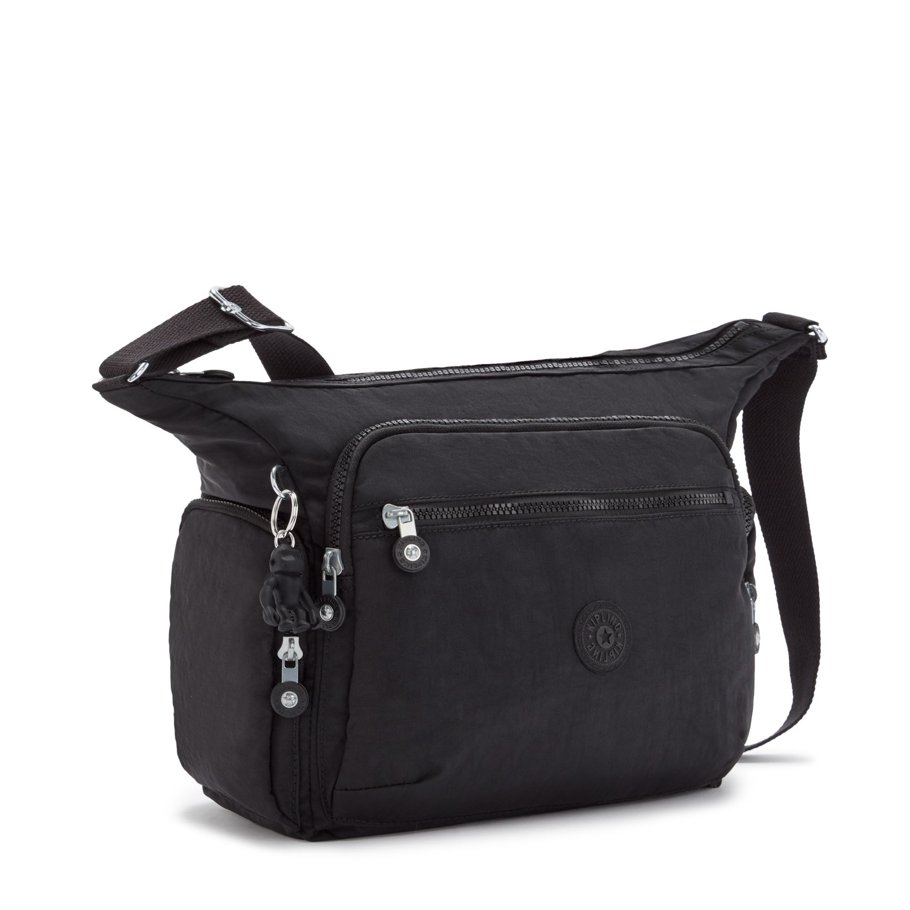 GABBIE  Sac à bandoulière Medium Avec Bretelle Ajustable - Black Noir