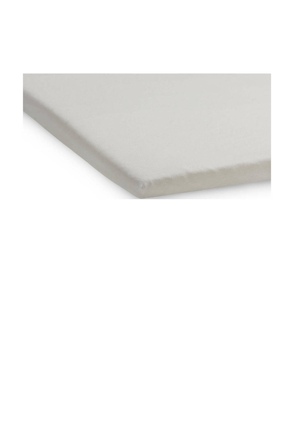 jersey wieg hoeslaken 40x80/90cm ivory