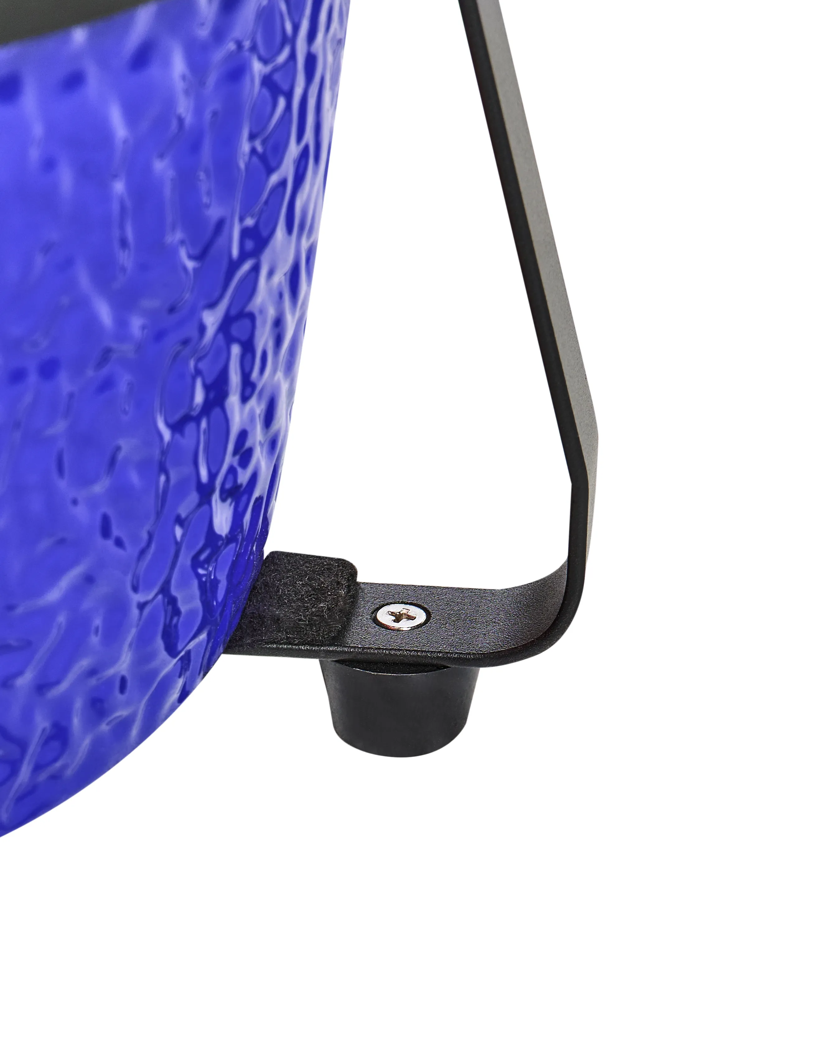 Mini houtskoolgrill KAMADO Keramiek Blauw