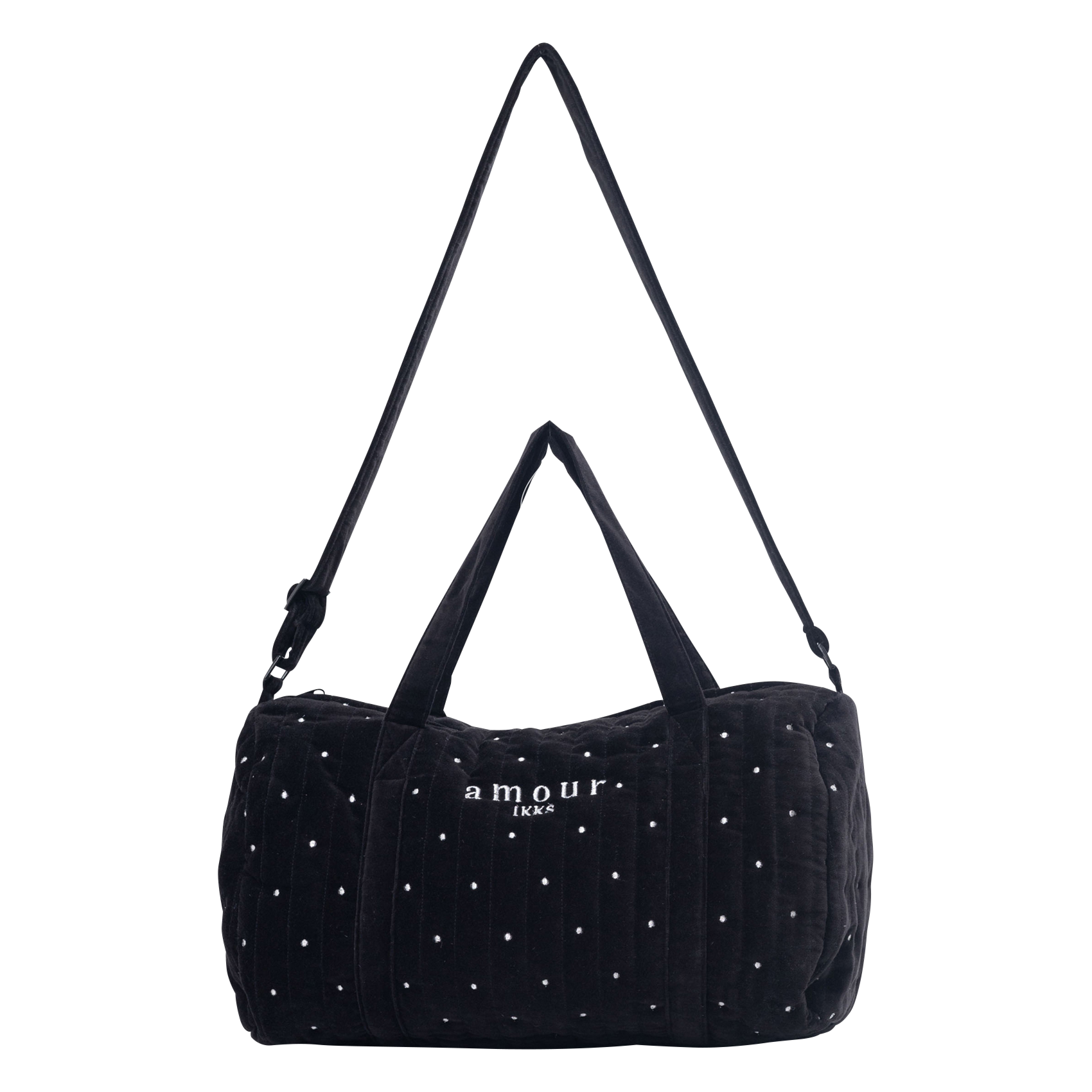Sac week-end en coton | Noir