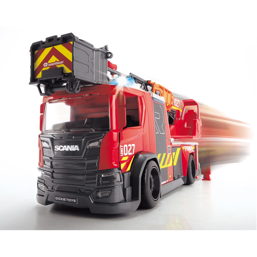 DICKIE Toys Scania Drehleiter Feuerwehr