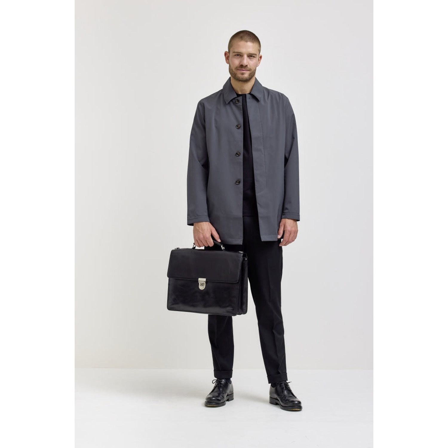 Jost Skagen Briefcase 2 Comp. brown