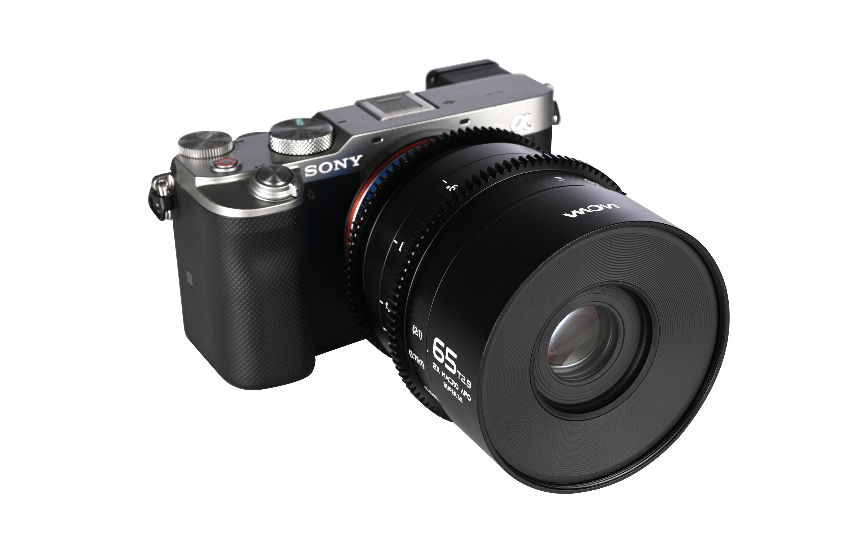 Festbrennweite 65 mm T2.9 2X Macro APO – Sony E-Mount<br>Makro-Kinoobjektiv mit 2-facher Vergrösserung