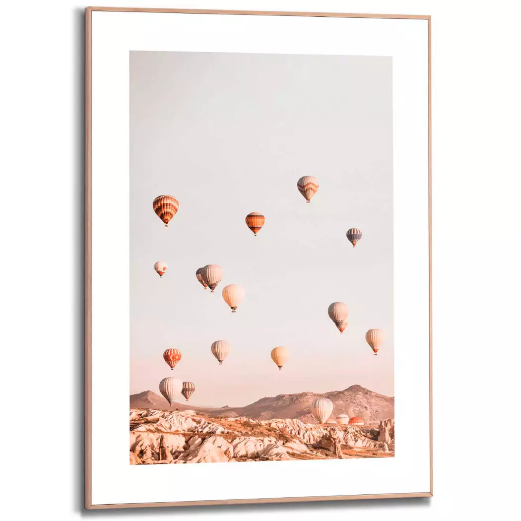 Wandbild 50 x 70 cm Ballonfahrt