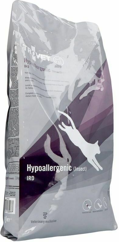 Trovet Ird Hypoallergenic Kat Insect 3kg Vmd