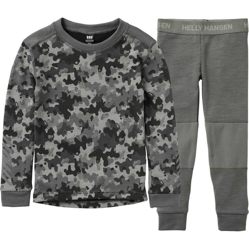 Helly Hansen Graphic Lifa K Merinould Skiundertøj Børn