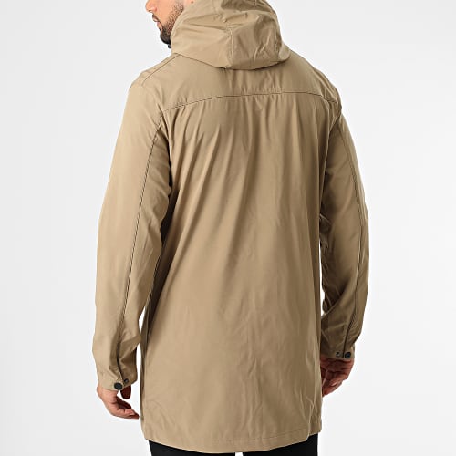 Veste Zippée Capuche Beige