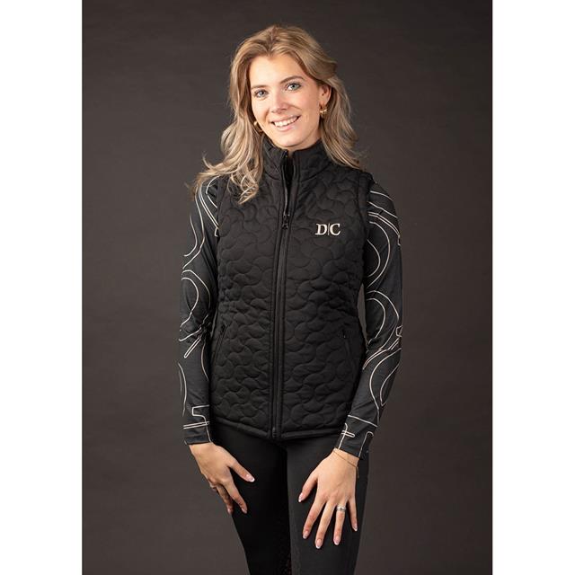 Bodywarmer Harry's Horse Denici Cavalli Stardust Reversible Zwart