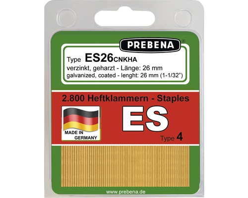 Nietjes Prebena Type ES26CNKHA-B 1.100 stuks