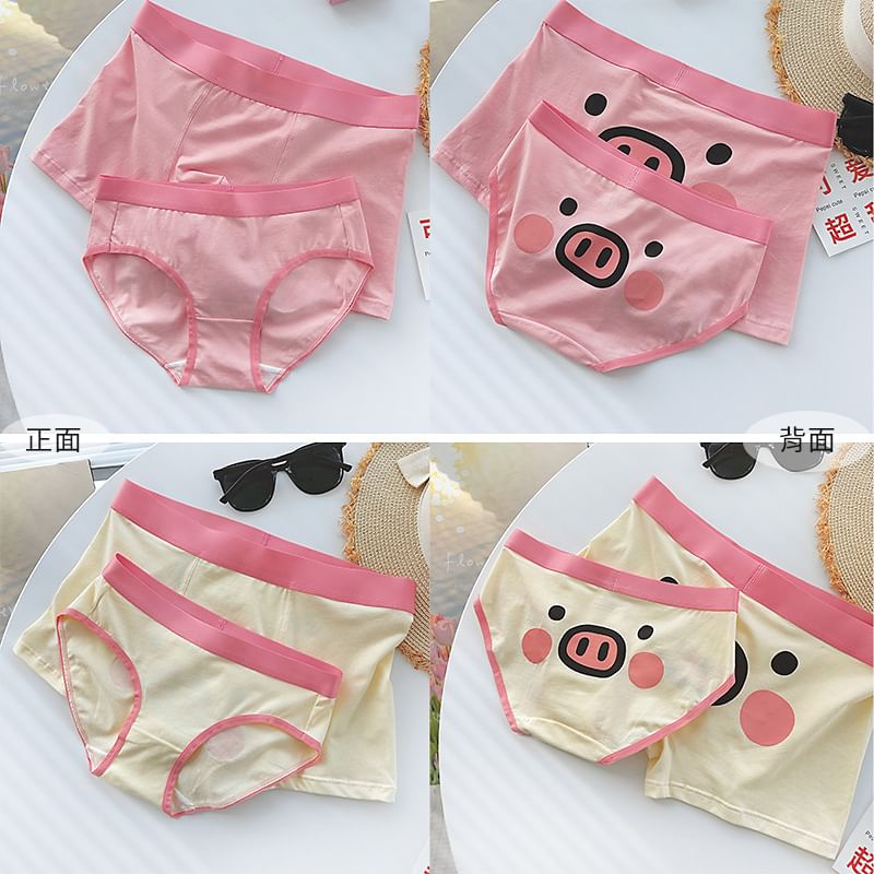 Pancherry - Koppelset: Varkensprint slipje + boxershort