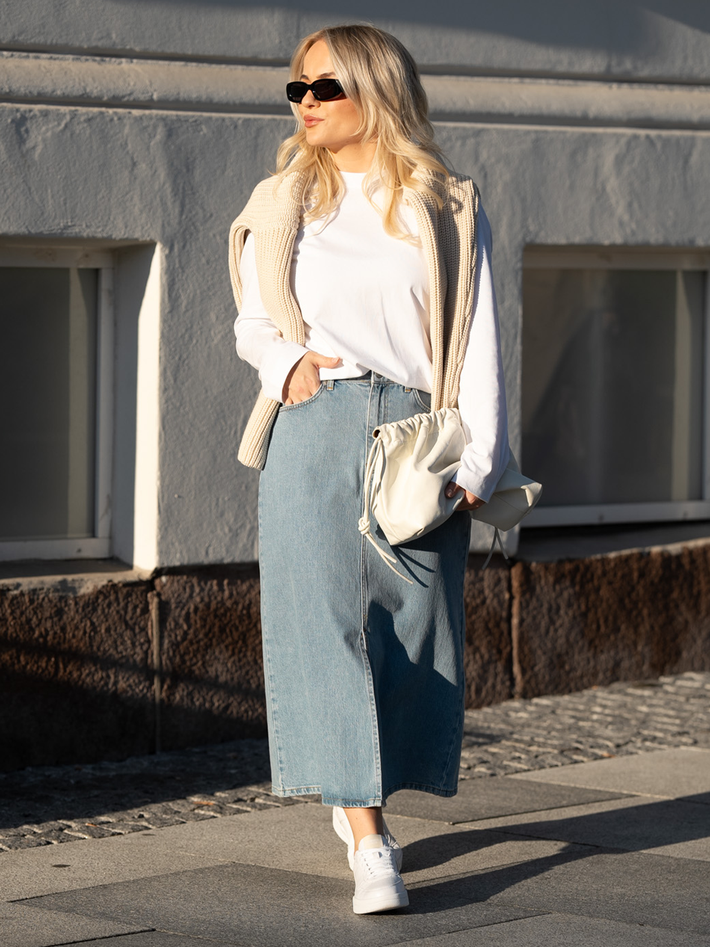 Krista Gerda High Waist Max Skirt